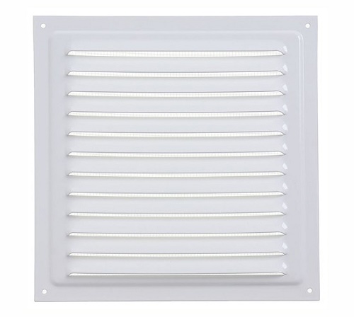 Решетка 200*200 белая ("Тонар")