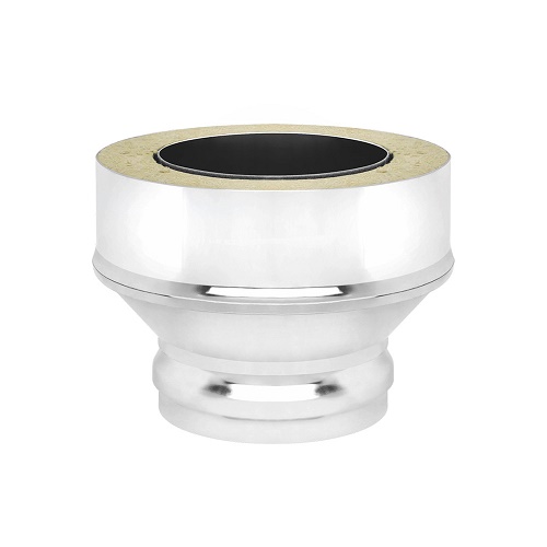 Переход на сэндвич нерж. (AISI 430/0,8мм) д.120х180 (ММ)