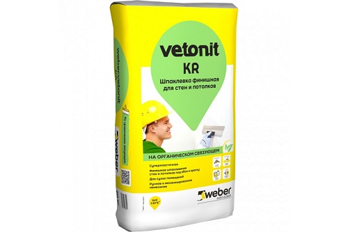 Шпатлевка ветонит кр 20 кг