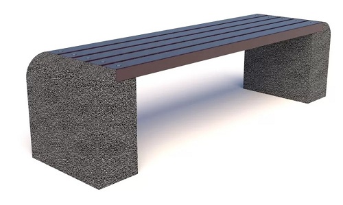 Скамейка Евро Гравий Сиян