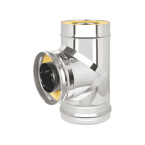 Сэндвич-тройник Нерж+Нерж (AISI 430/0,8мм) д.150х220