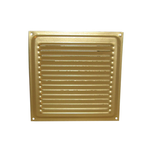 Решетка 200*200 золото ("Тонар")