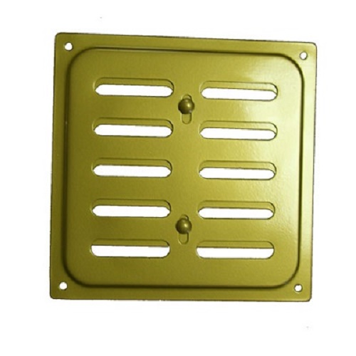 Решетка регулируемая 200*200 золото