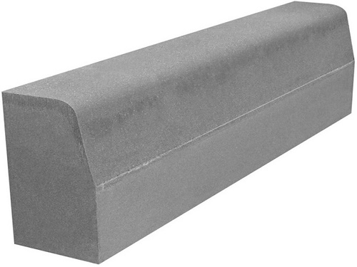 Бордюр серый сиян 1000*300*150 (1шт)