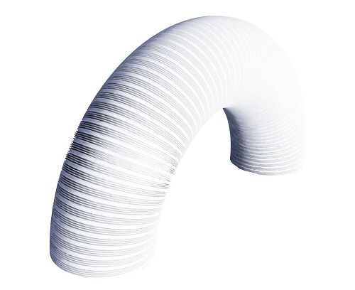 Ал.гофра.воздуховод.3,15м 12,5 ВА(12) белый