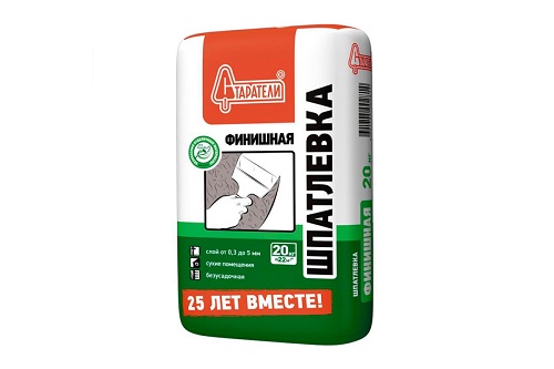 Шпатлевка финишная 20 кг старатели /гипсовая/