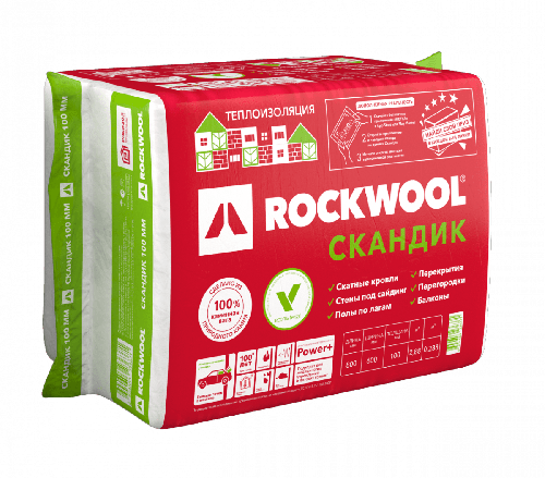 Утеплитель Rockwool 800х600х5 (5,76м2)