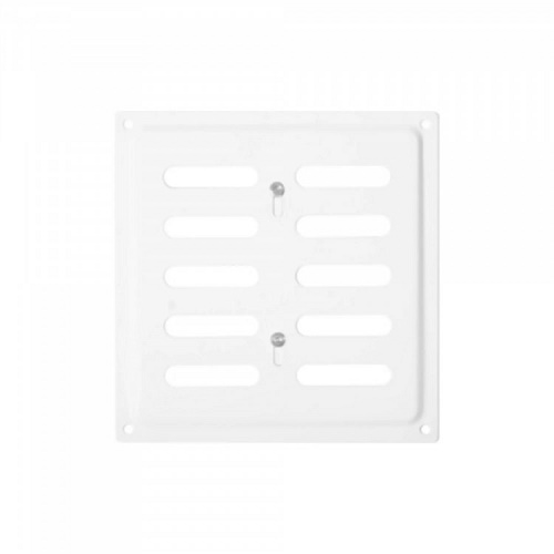 Решетка регулируемая 200*200 белая Тонар