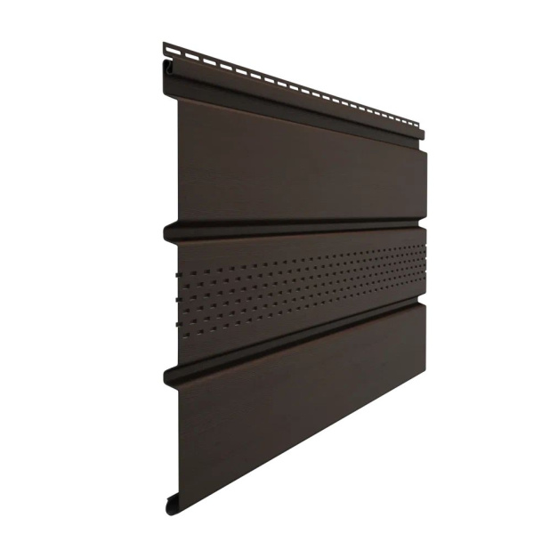 Docke STANDARD Софит с центральной перфорацией (Шоколад)
