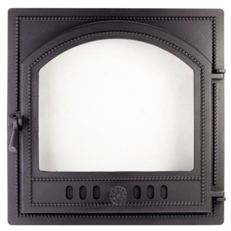 Дверка ВЕЗУВИЙ каминная 217 (Антрацит)