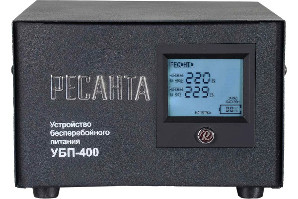 Устройство бесперебойного питания УПБ-400 РЕСАНТА