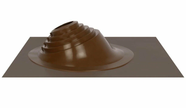 Мастер-флеш "ВЕЗУВИЙ" № 17 (д.75-200мм, 455х455мм) угл, силикон, Коричневый