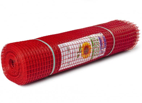 Садовая решетка 20*20 20м (Красный) СР-15/1/20