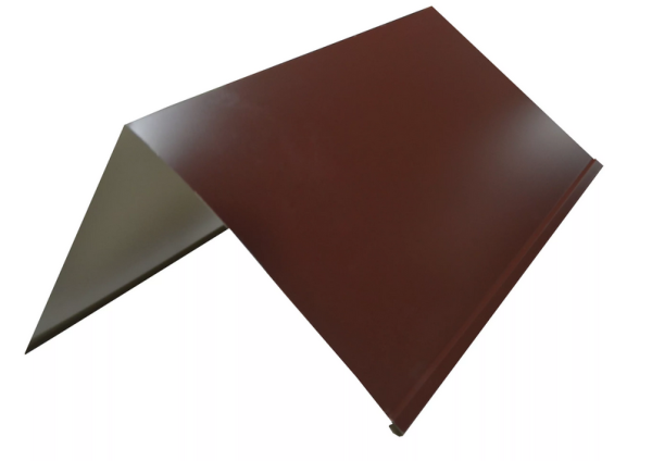 Конек простой 2,00х0,20х0,20 RAL-8017