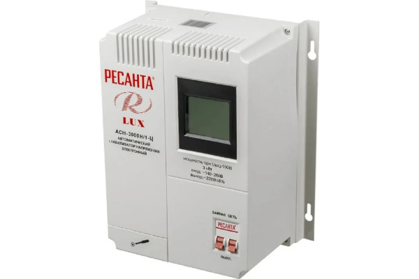 Стабилизатор АСН-3 000Н/1 Ресанта Lux