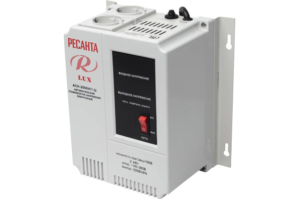 Стабилизатор АСН-2 000 Н/1-Ц Ресанта Lux