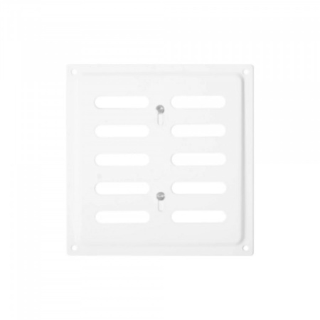 Решетка регулируемая 150*150 белая