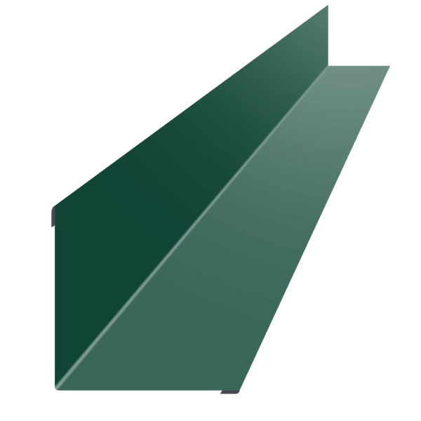 Ендова финская зеленый 2х0,15х0,15 RAL-6005