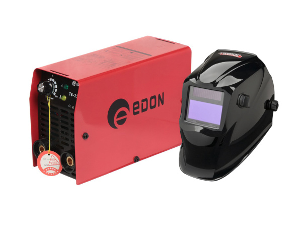 Сварочный аппарат инверт EDON ТВ-250+Сварочная маска РЫСЬ (аналог RB-4300)
