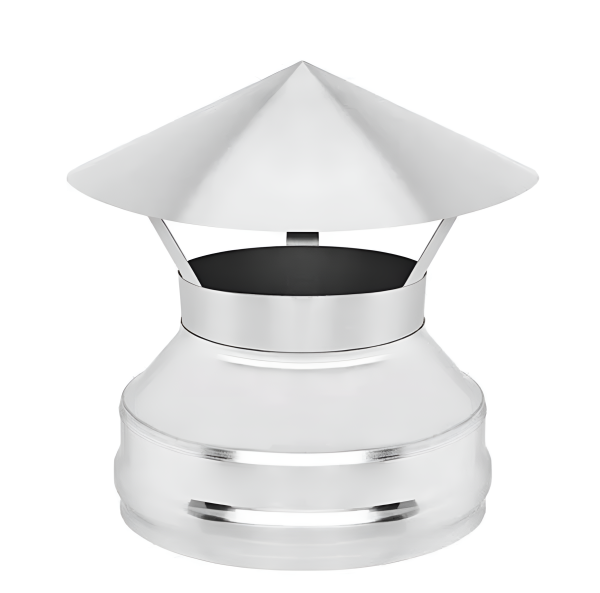 Оголовок нерж. (AISI 430/0,5мм) д.120х180