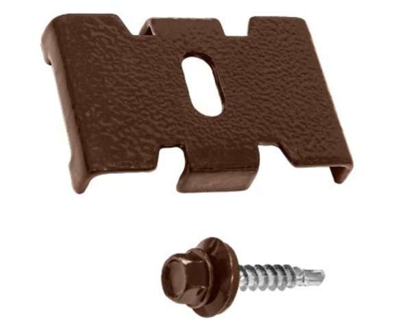 Крепеж "Паук" RAL 8017 коричневый