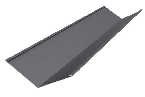 Ендова верхняя графит 2х0,15х0,15 RAL-7024