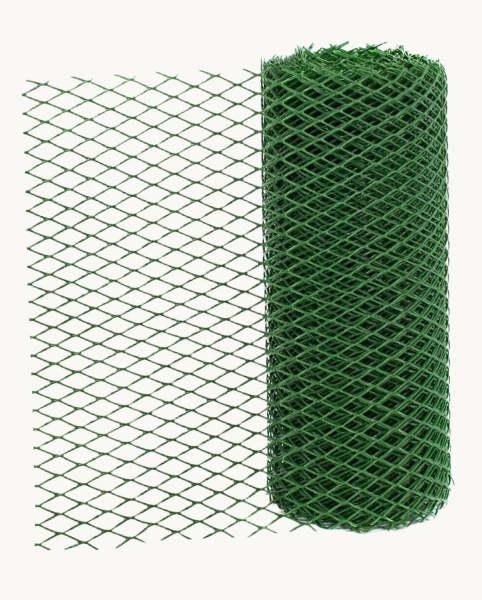 Сетка для ограждения клумбы 0,4*10м (Зеленый) Ф-7/0,4/10