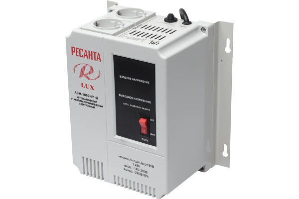Стабилизатор АСН-1 000 Н/1-Ц Ресанта Lux